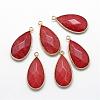 Natural White Jade Pendants G-S221-07G-2