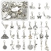 30Pcs Alloy Pendant Decoratons HJEW-YW00530-1