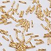 Glass Twisted Bugle Beads X-SEED-E002-12mm-822#-2