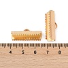 304 Stainless Steel Ribbon Crimp Ends STAS-E471-05N-G-3
