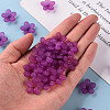 Frosted Acrylic Bead Caps MACR-S371-08A-743-5