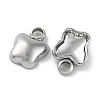 304 Stainless Steel Pendant Rhinestone Settings STAS-D194-01P-2