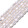Natural Cultured Freshwater Pearl Beads Strands PEAR-N014-03G-2