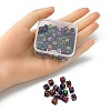 100Pcs Craft Style Acrylic Beads MACR-YW0002-40-4