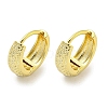 Thick Brass Hoop Earrings EJEW-L211-011M-G-1