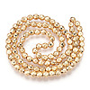 Electroplate Non-magnetic Synthetic Hematite Bead Strands X-G-Q465-16KC-2