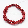 Dyed Synthetic Turquoise Bead Strands X-G-M145-06-B-2