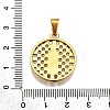 304 Stainless Steel Pendants STAS-B086-09H-G-3