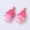 Polyester Tassel Pendants FIND-P026-A09-1
