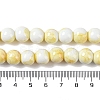 Baking Paint Glass Bead Strands GLAA-H031-01C-03-5