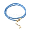 Nylon Milan Cord Necklace Making MAK-M028-01G-14-2