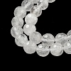 Natural Quartz Crystal Beads Strands X-G-E571-A11-01-4