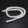 Electroplated Natural White Jade Beads Strands G-G750-04-5x8mm-2