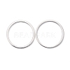 Brass Linking Rings KK-Y003-03F-S-2