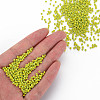 12/0 Two Tone Opaque Glass Seed Beads SEED-T006-01A-A02-6
