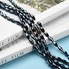 Opaque Glass Beads Strands GLAA-P001-03A-04-4