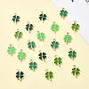 20Pcs 4 Styles Rack Plating Alloy Enamel Pendants FIND-YW0004-75-3