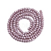 Electroplate Glass Beads Strands EGLA-A044-P2mm-A13-3