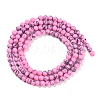 Synthetic Turquoise Beads Strands G-U004-02O-3