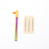 Aluminium Alloy Crochet Hook PALLOY-WH0070-67M-1