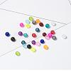 15 Colors Transparent Glass Beads FGLA-JQ0001-01-6mm-3
