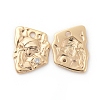 Brass Cubic Zirconia Pendants X-KK-S350-098G-1