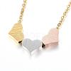 304 Stainless Steel Pendant Necklaces NJEW-H497-08-3