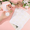 30 Sheets Plastic Self-adhesive Stickers STIC-CA0001-04-3