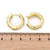 Clear Cubic Zirconia Star Hoop Earrings X-EJEW-C022-06G-3