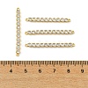 SHEGRACE Brass Pave Clear Cubic Zirconia Connector Charms XGRQ3P478-640G-3
