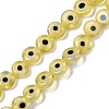 Handmade Evil Eye Lampwork Beads Strands LAMP-G164-10A-05-1