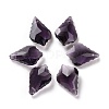 Faceted Glass Pendants GLAA-F068-C24-1