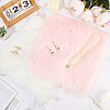 2Pcs 2 Colors Square Acrylic Fibers Carpet Mat AJEW-CN0003-11C-3