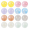 80Pcs 8 Colors Opaque Acrylic Beads OACR-TA0001-23-1