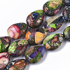 Synthetic Imperial Jasper Beads Strands G-S366-021-1
