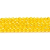 Transparent Glass Beads Strands GLAA-H021-04-06-2