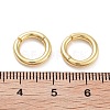 Rack Plating Brass Twister Clasp KK-G512-09B-G-3