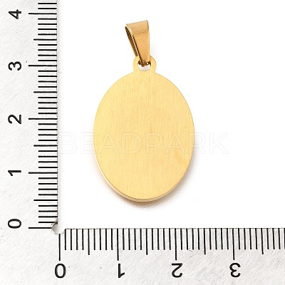 304 Stainless Steel Pendants STAS-K394-04G-03-1