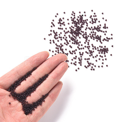 12/0 Grade A Round Glass Seed Beads SEED-Q006-M27-1