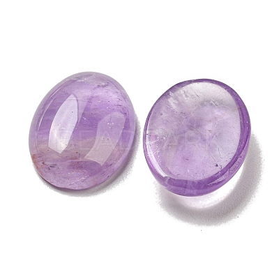 Natural Amethyst Cabochons G-C115-01A-25-1
