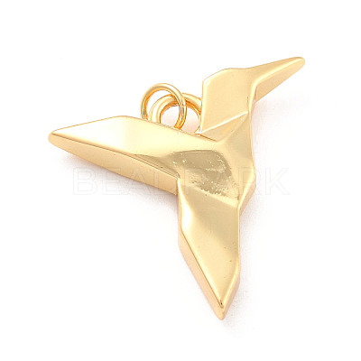 Rack Plating Brass Pendants X-KK-B052-15G-1