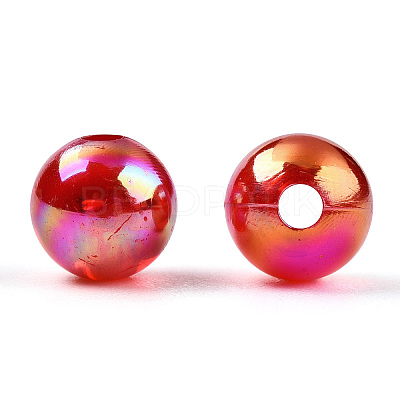 Transparent Acrylic Beads MACR-T046-01E-15-1