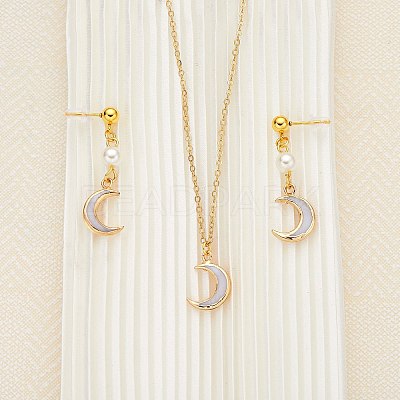 10Pcs Natural Freshwater Shell Pendants SHEL-SZ0001-05-1