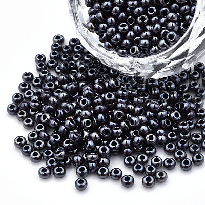 8/0 Czech Opaque Glass Seed Beads SEED-N004-003A-08-1