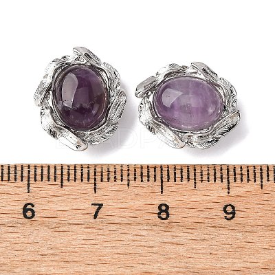 Natural Amethyst Oval Multi-Strand Links G-G207-02P-08-1