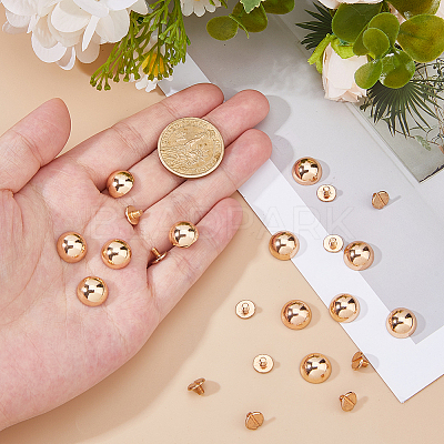 20Pcs Brass Rivet FIND-HS0002-35-1