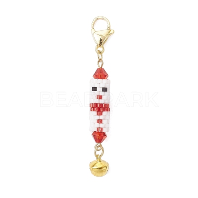 Glass Pendant Decorations HJEW-MZ00359-03-1