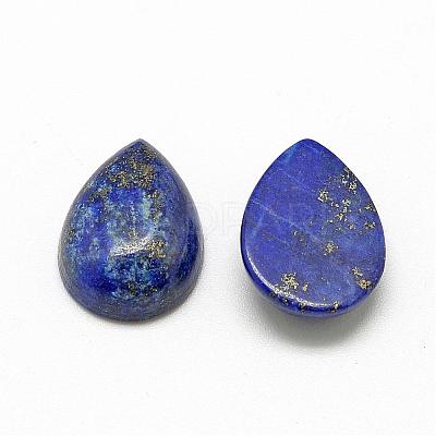Natural Lapis Lazuli Cabochons G-R417-13x18-33-1