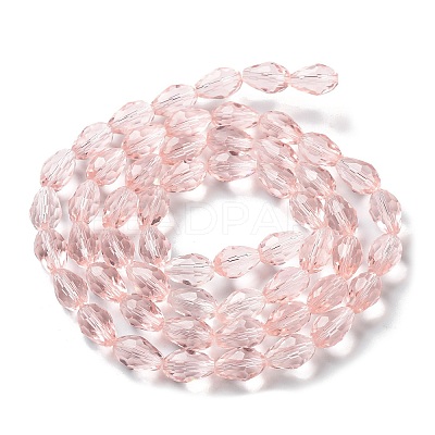 Glass Beads Strands EGLA-E010-8x12mm-12-1