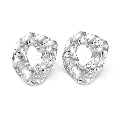 Non-Tarnish 304 Stainless Steel Stud Earrings EJEW-H115-29P-1